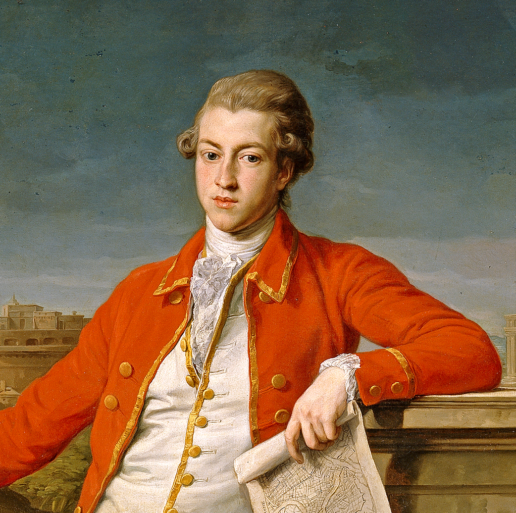 Gods and Foolish Grandeur Pompeo Batoni gentlemen in red