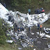 Accidente aéreo en Colombia deja 75 muertos y seis heridos.