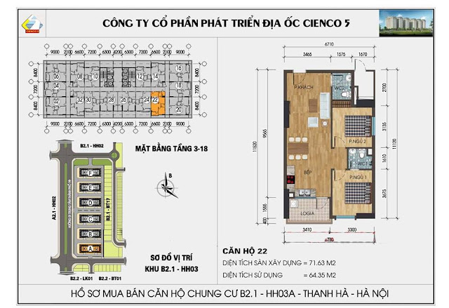 Sơ đồ thiết kế chi tiết căn hộ 22 chung cư B2.1 HH03 Thanh Hà Sơ đồ thiết kế chi tiết căn hộ 22 chung cư B2.1 HH03 Thanh Hà