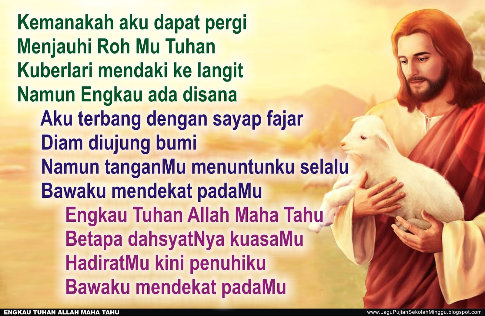 Lirik Lagu Kutinggikan Engkau Tuhan Rumah Belajar Siswa