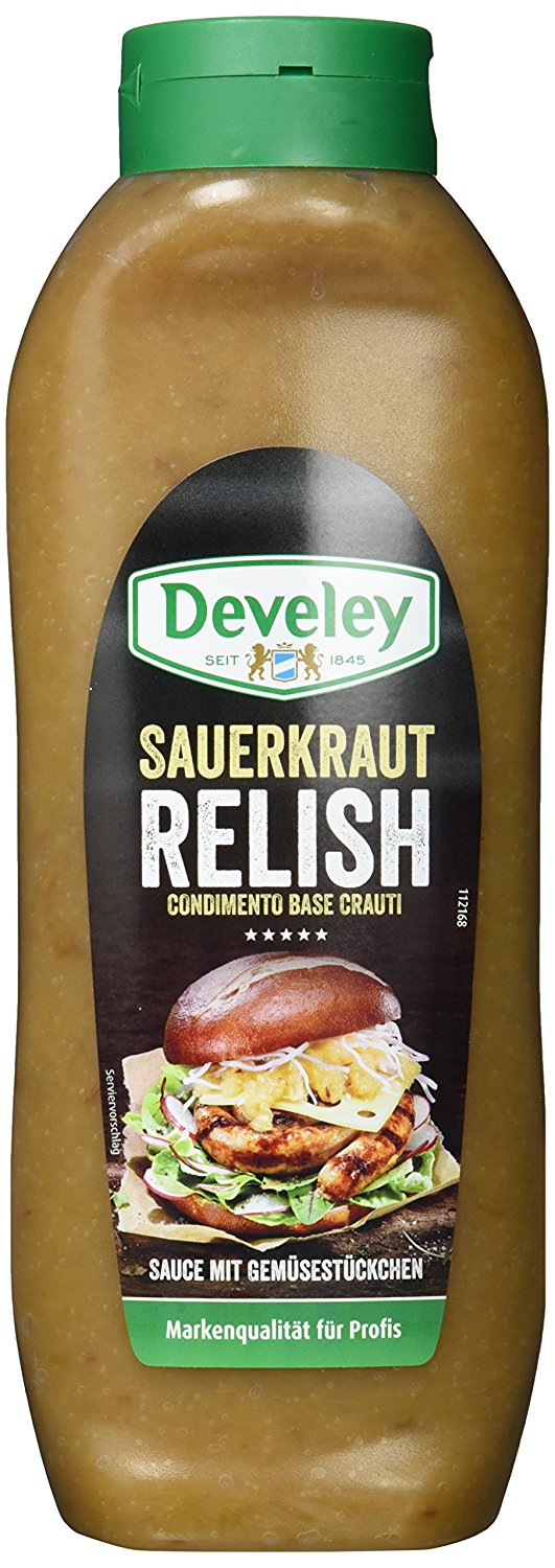 Hot Dog Sauce Sauerkraut Relish