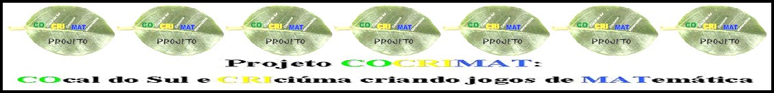 Projeto CoCriMat: COcal do Sul e CRIciúma  explorando MATemática