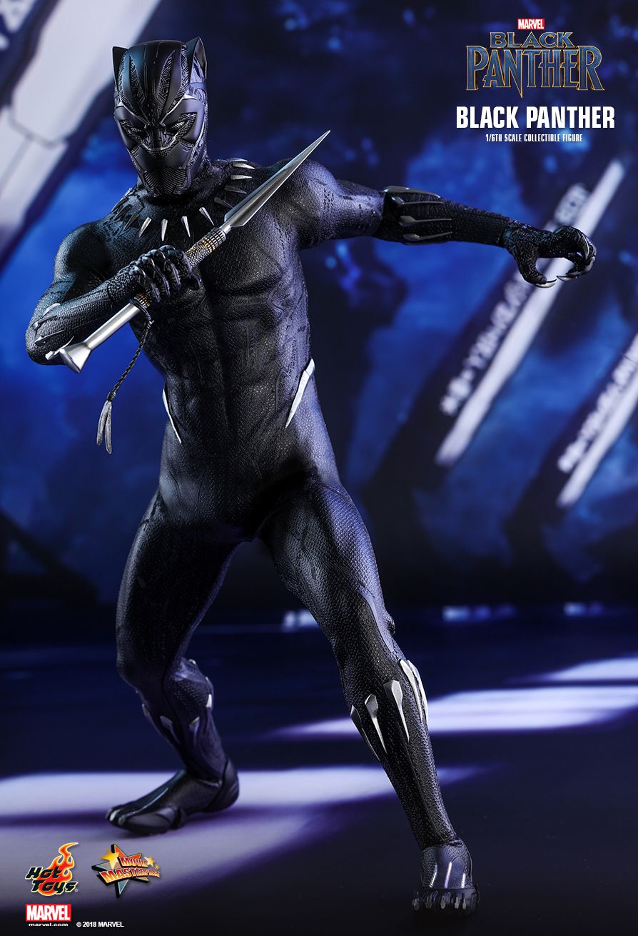toyhaven: Hot Toys 1/6th scale Chadwick Boseman as T'Challa / Black Panther  Collectible Figure