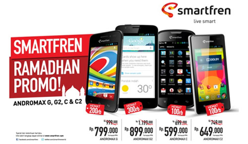 Sambut Ramadhan, Smartfren Andromax Banting Harga