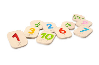 Alternative to Montessori Sandpaper Numbers for those who are vision impaired