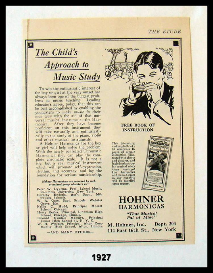 Janela aberta - Blogue de harmonica: Doc's Vintage Harmonica Collectables
