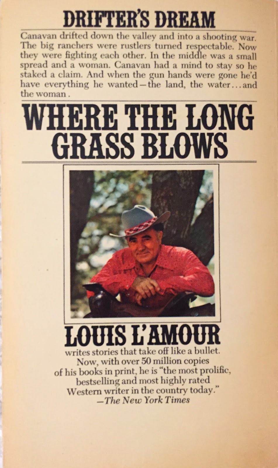 Western Reads Where the Long Grass Blows by Louis L'Amour Western