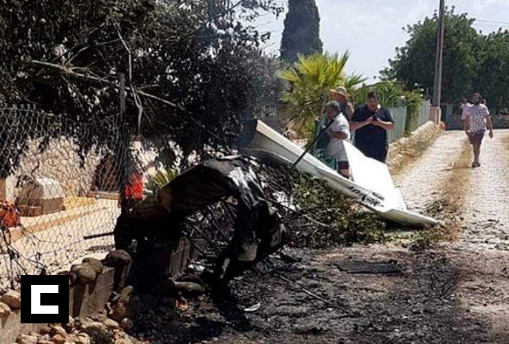 Cinco muertos tras choque entre avioneta y helicóptero en España Cinco muertos tras choque entre avioneta y helicóptero en España