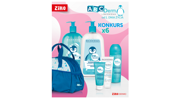Wygraj zestaw kosmetyków dla dzieci i niemowląt Bioderma ABCDerm Konkurs