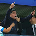 FIFA Strips Diego Maradona Off Ambassador Role For Giving Nigerian Fans The Middle Finger "Fuck You"