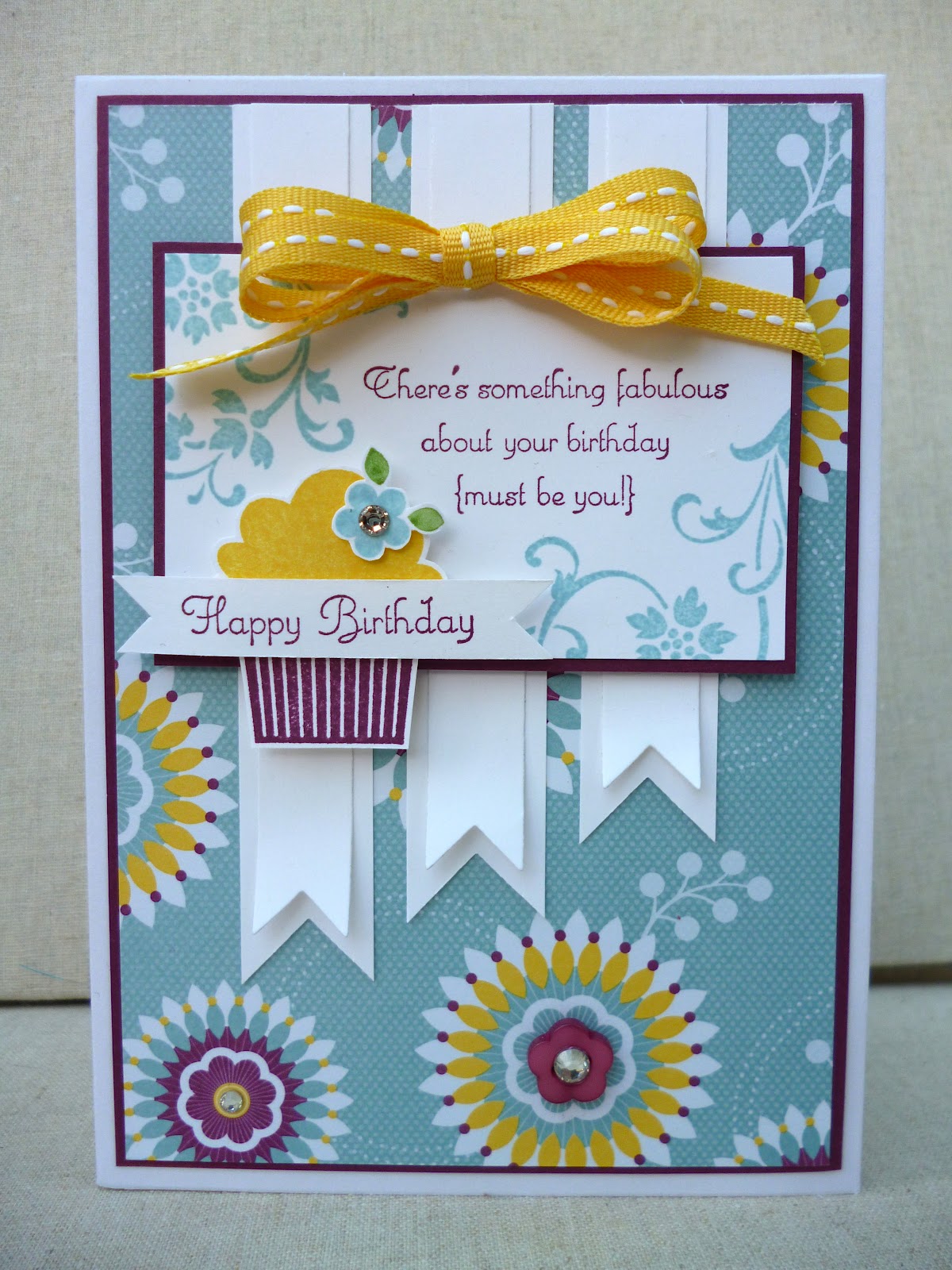 White House Stamping: Fabulous Birthday Sketch&mldr;