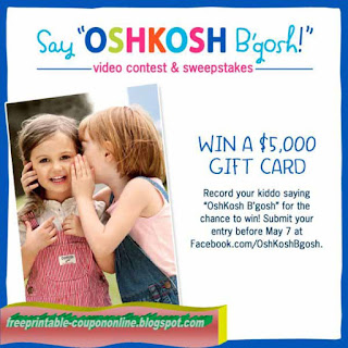 Oshkosh printable coupon october 2018