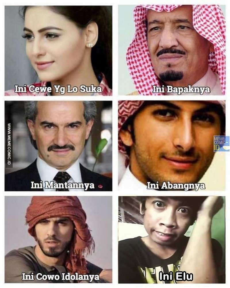 KOCAK Kumpulan Meme Lucu Pangeran Arab LIAT AJA