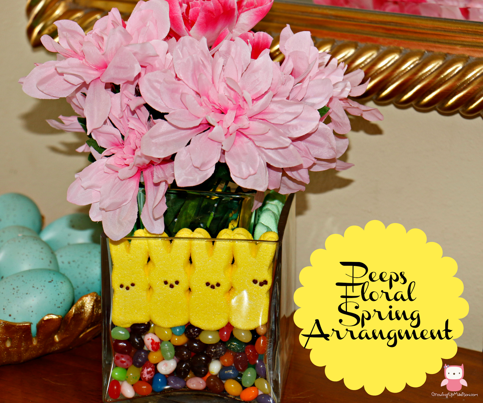 PEEPS Floral Spring Arrangement – Easy Craft for Kids
