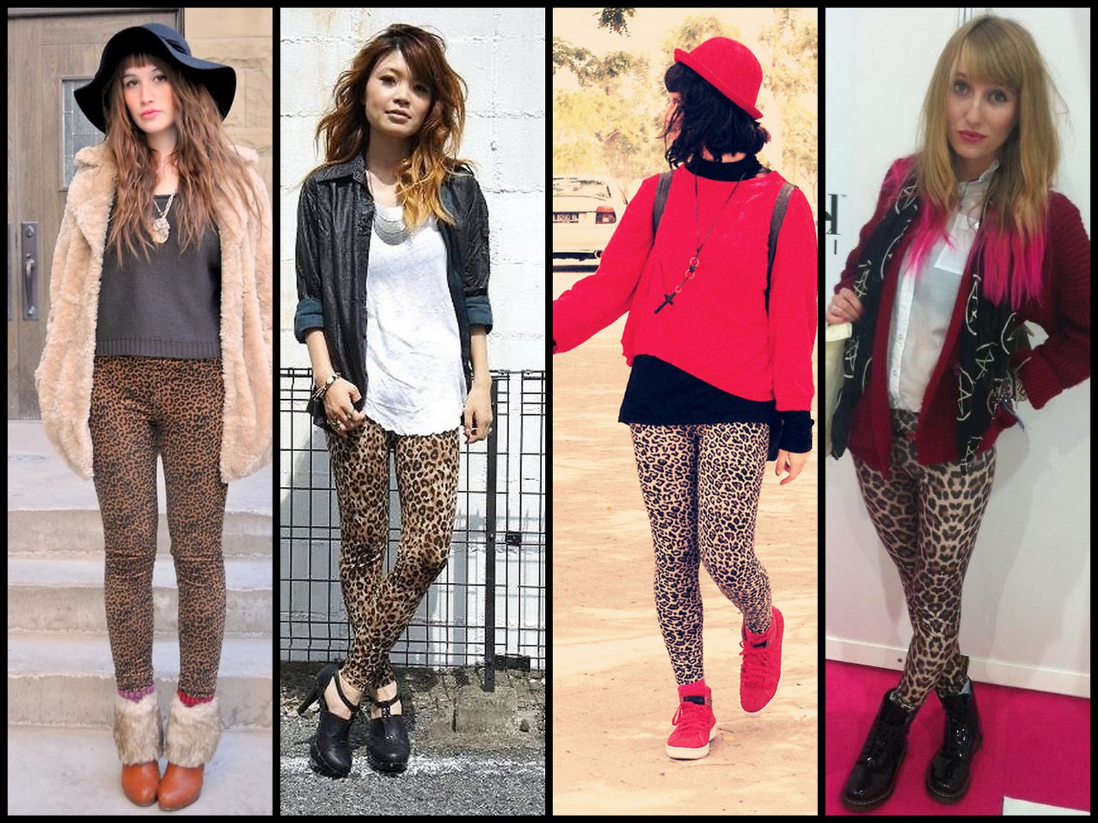 Leopar Tayt Kombinleri Kizlarsoruyor