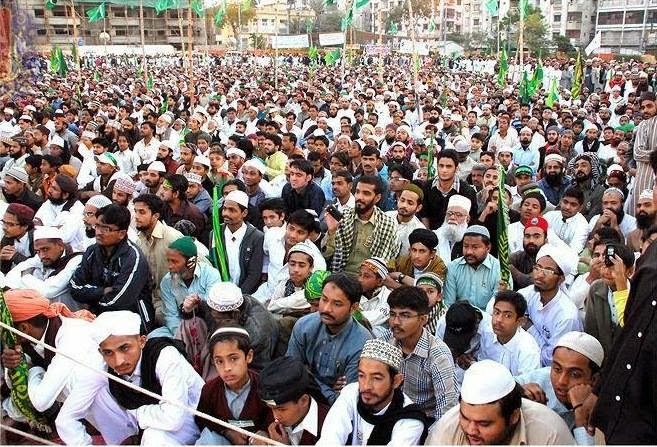 Juloos Jalsah Eid Meelaad un Nabee  Karachi Pakistan allama kaukab noorani okarvi