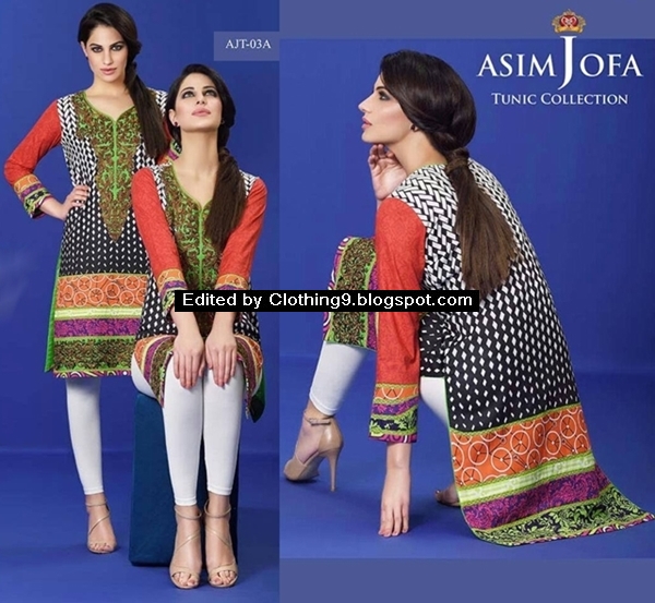 Asim Jofa Tunic Collection 2016 Catalog With Prices Asim Jofa Tunic Collection 2016 Catalog With Prices