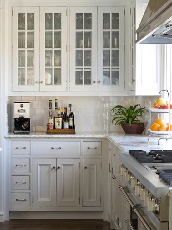 Hampton Style Kitchen Cabinet