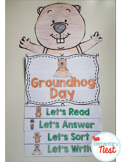 Second Grade Nest: Groundhog Day Activities