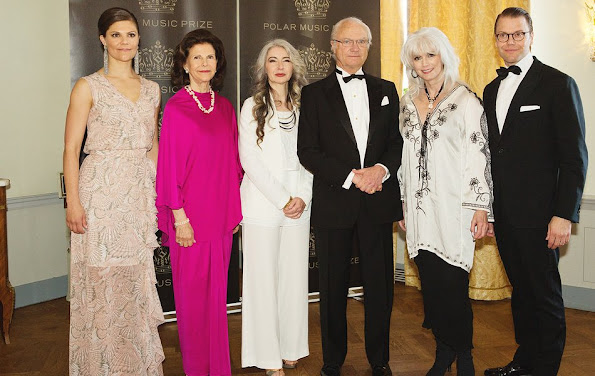 Queen Silvia of Sweden and King Carl Gustaf of Sweden, Crown princess Victoria of Sweden and Prince Daniel 