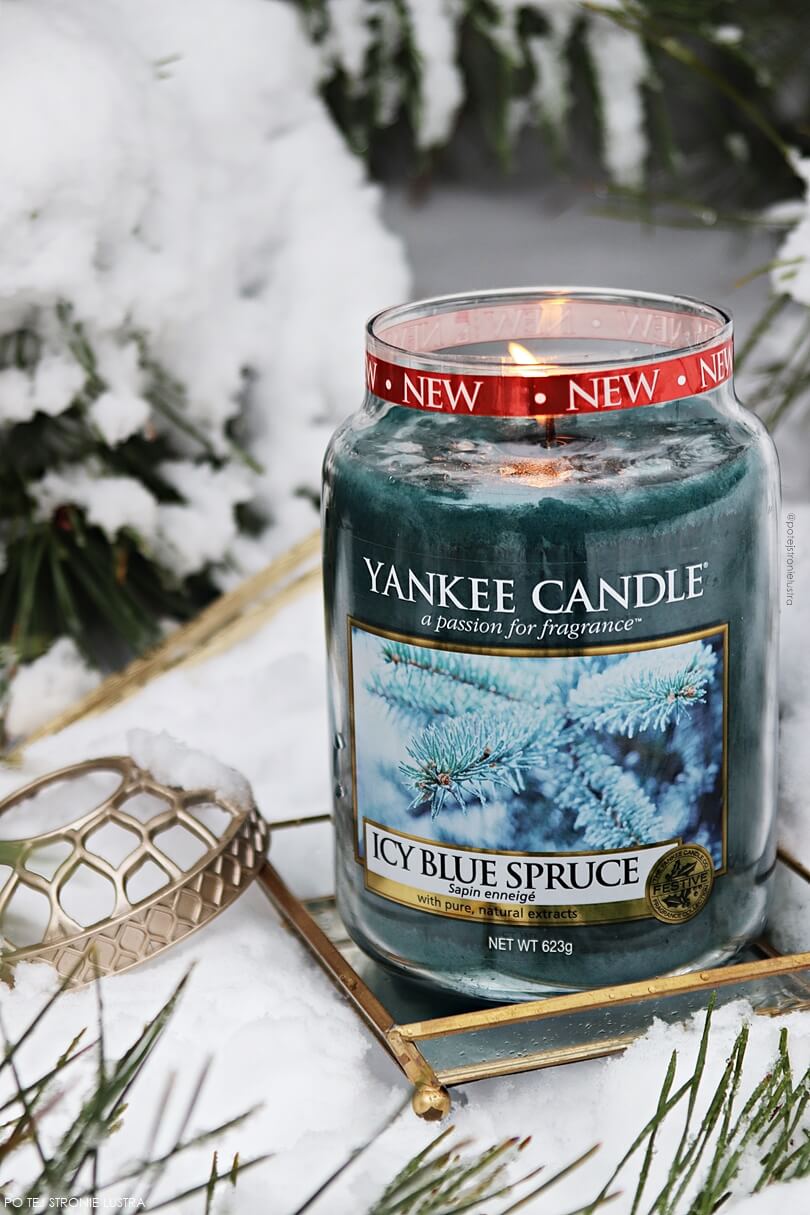 Yankee Candle Icy Blue Spruce Q4 2018 Po tej stronie lustra