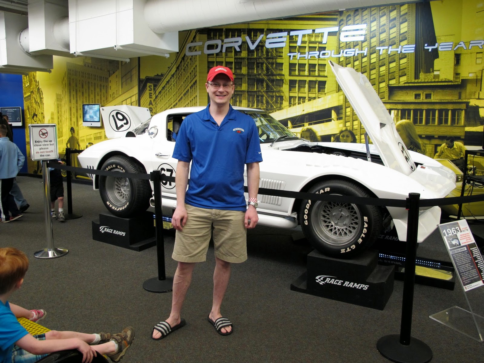 Brian at the National Corvette Museum