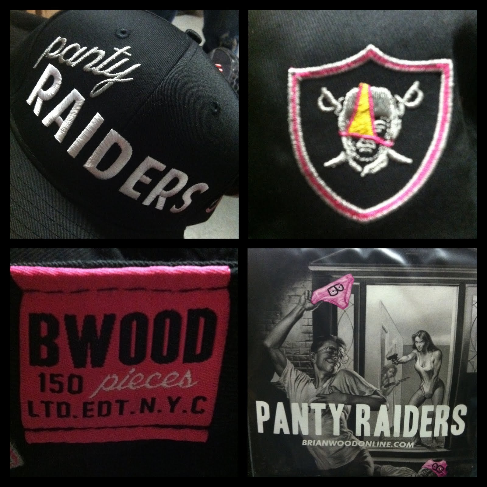 panty raiders snapback in stores now!