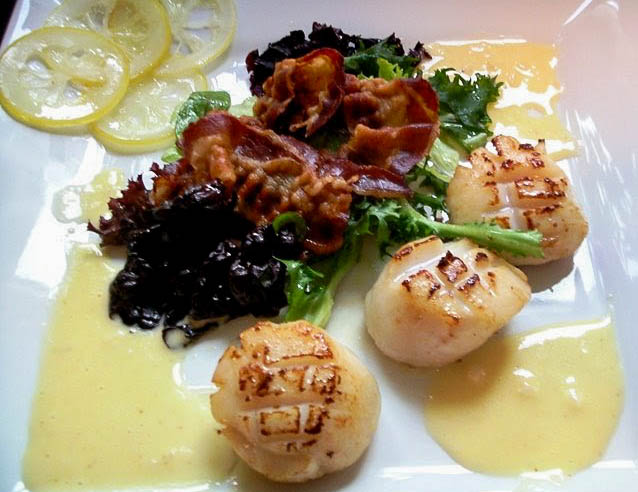 Lemon Butter Sauce Scallops