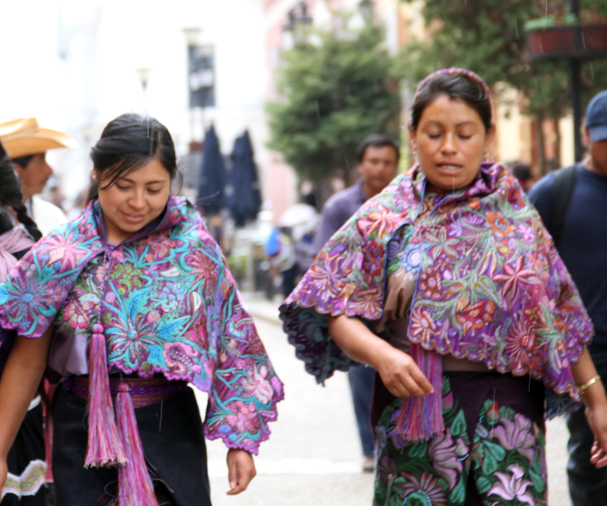 Art by Linda Queally: San Cristobal de las Casas, Chiapas, the Most
