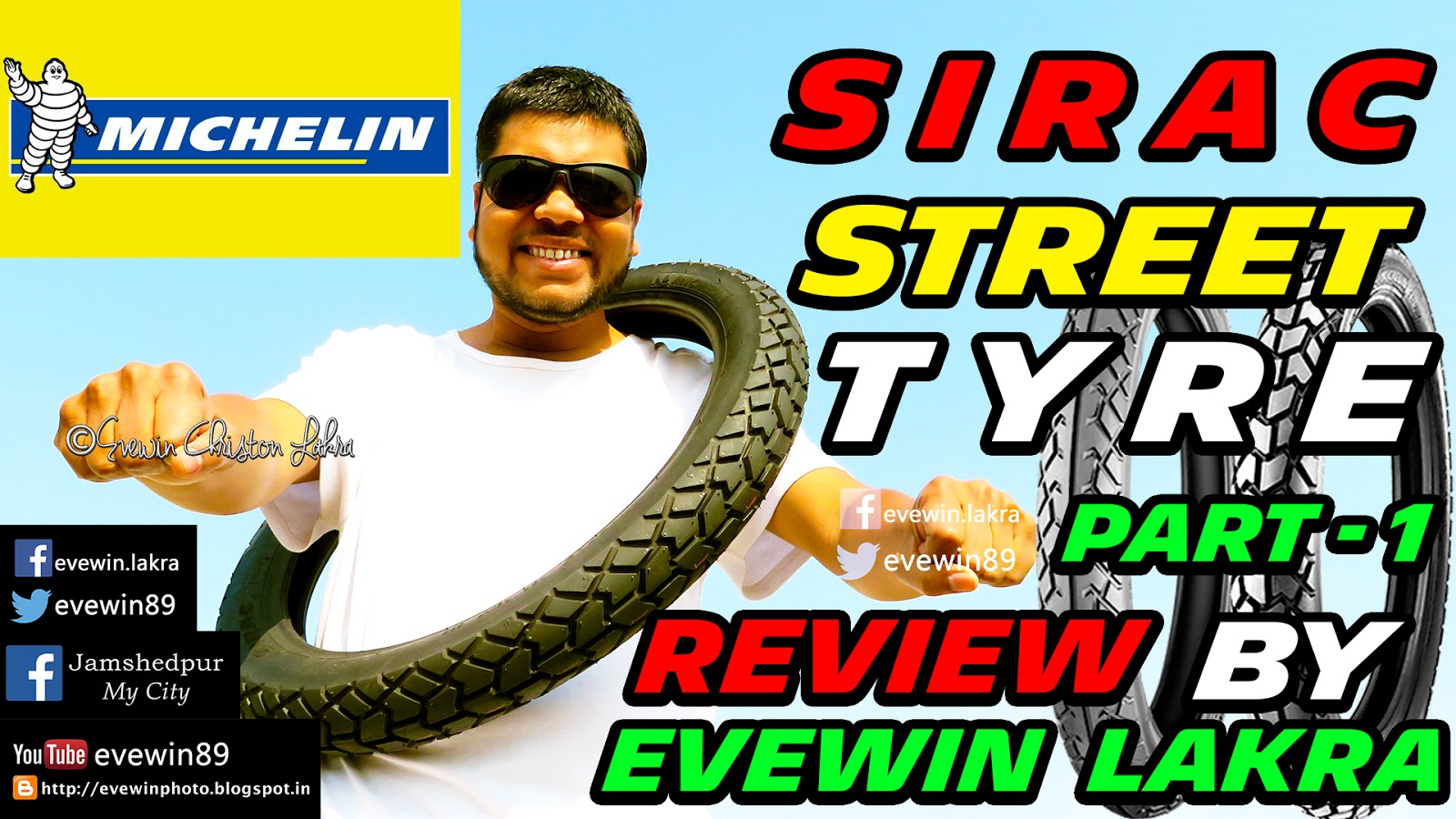Evewin Photo MICHELIN SIRAC STREET TYRE REVIEW BY EVEWIN