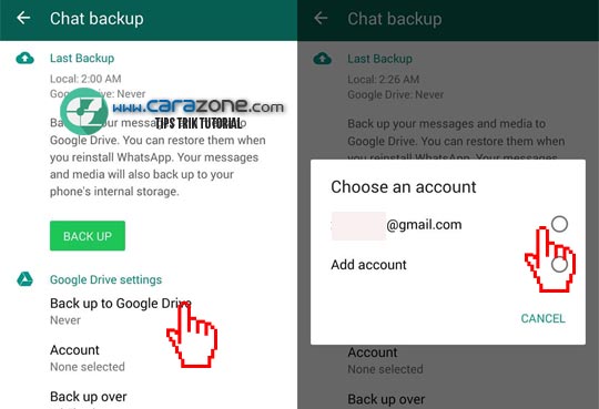 Chat backup. Chat backup