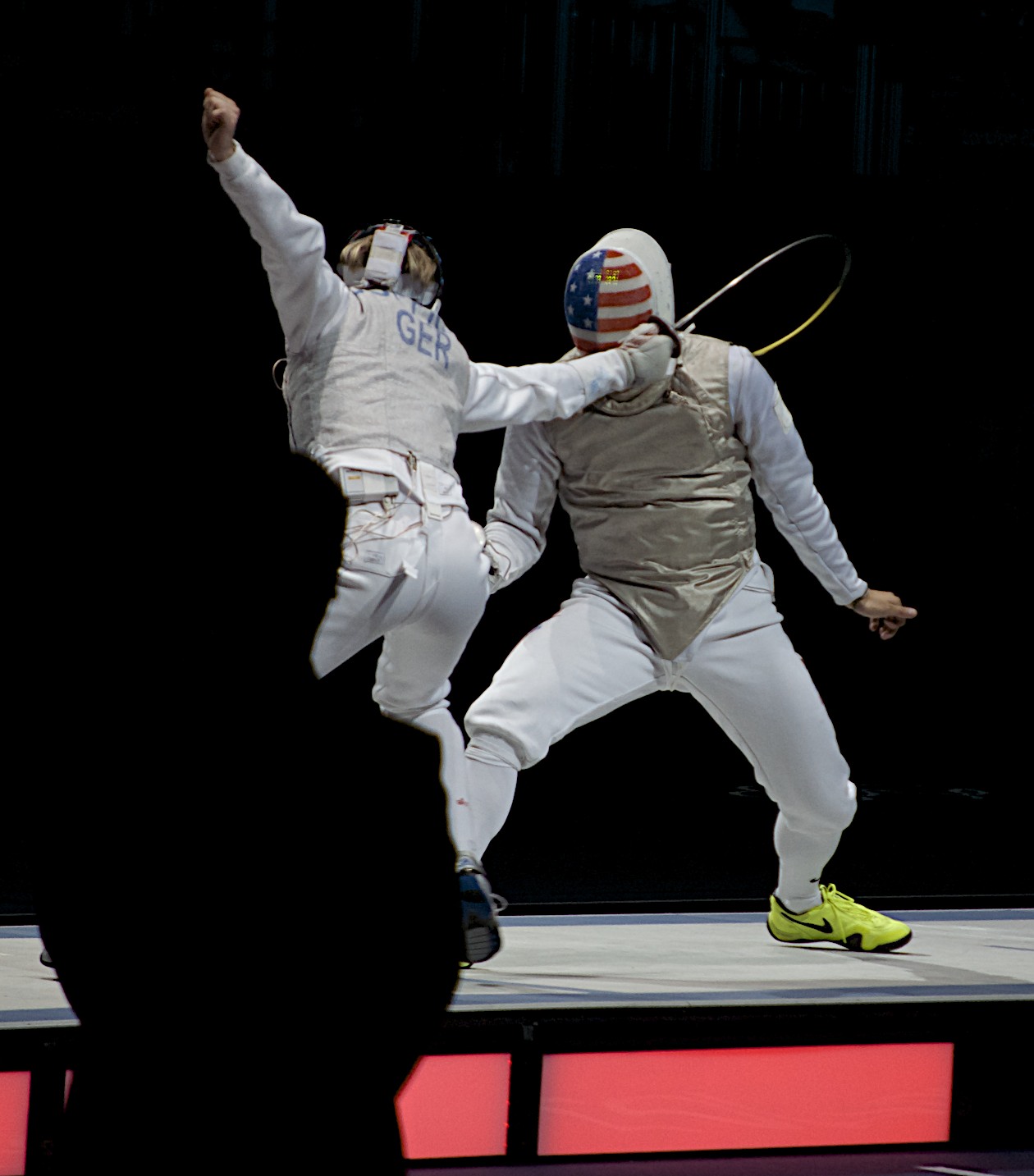 The Plashing Vole Yet more Olympic fencing pictures