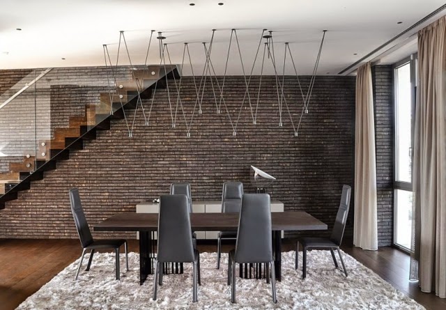 Comedores modernos en gris y blanco - Colores en Casa