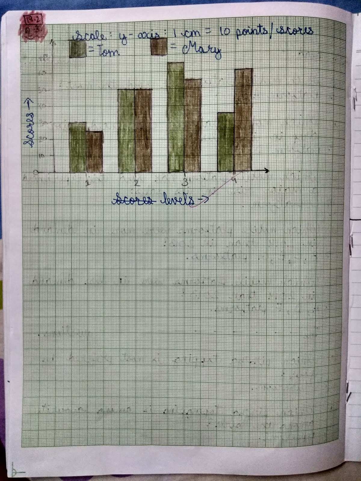 Math Bar Graph (Graph book)