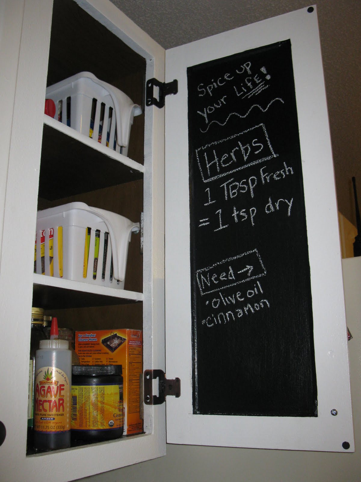 шкаф с грифельной доской