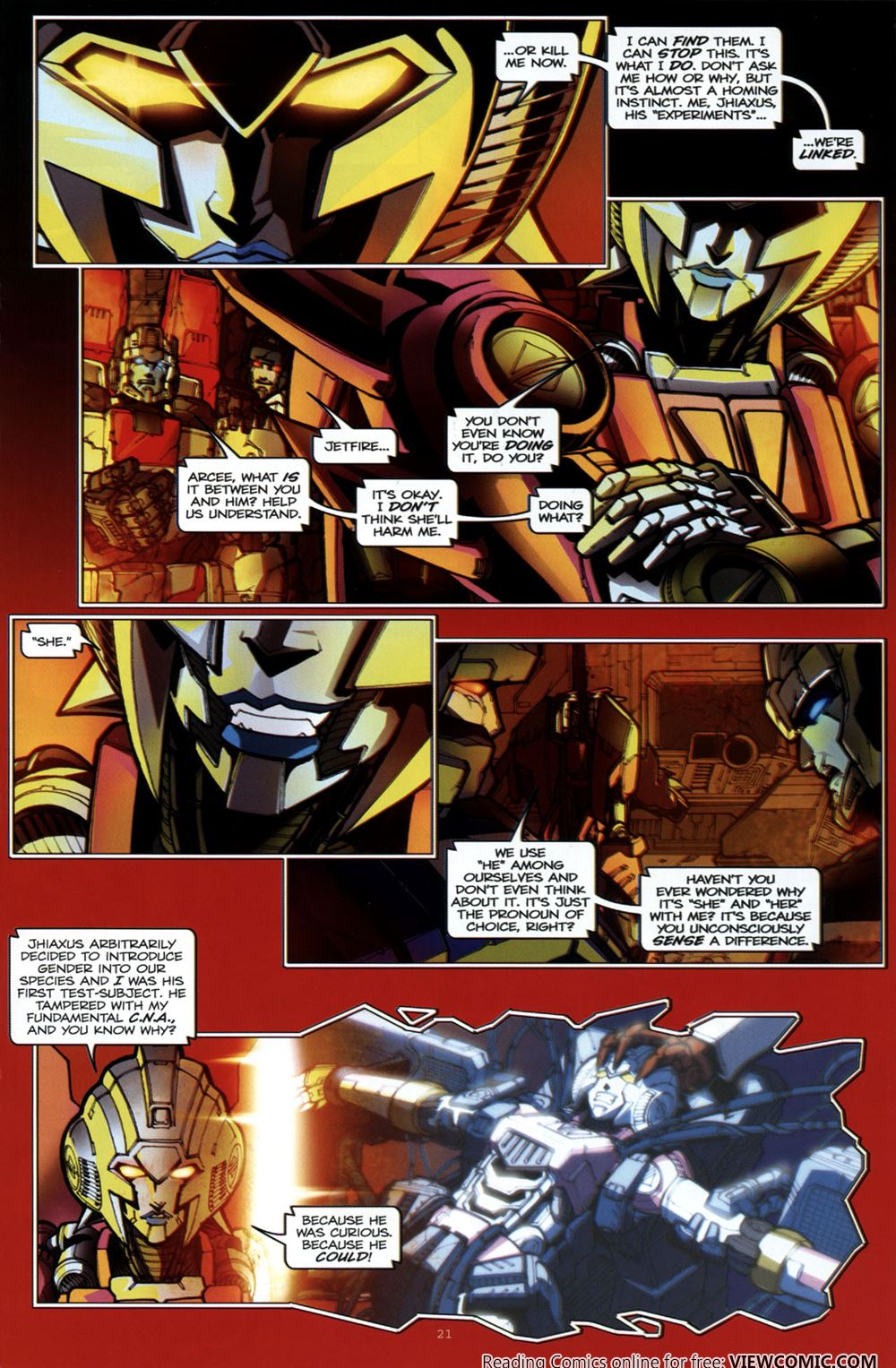 Transformers Spotlight Arcee (2008) Read All Comics Online For Free