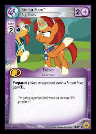 My Little Pony Stellar Flare, Big Plans Friends Forever CCG Card