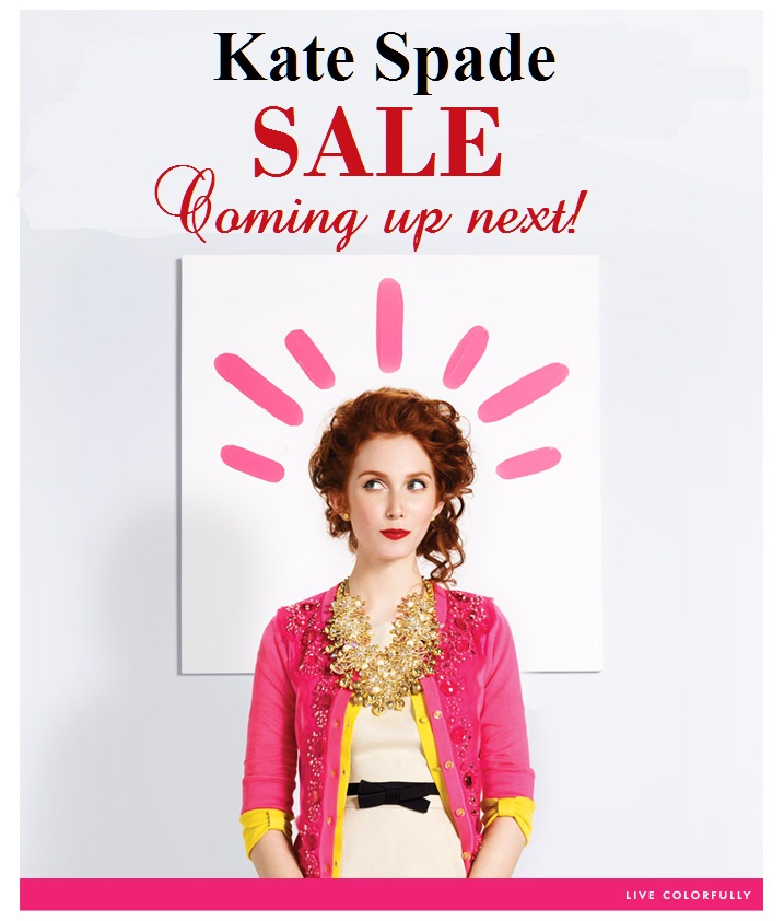 Kate Spade SALE Coming up Next!