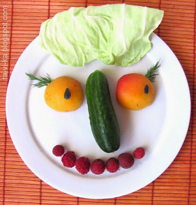 портрет из овощей 5
