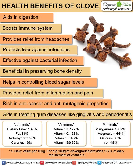 Health Benefits Of Clove