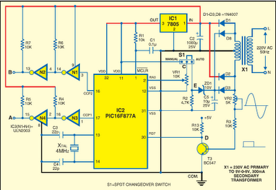 Smart Voltage Stabilizer Using PIC16F877A | Embedded System Desgin