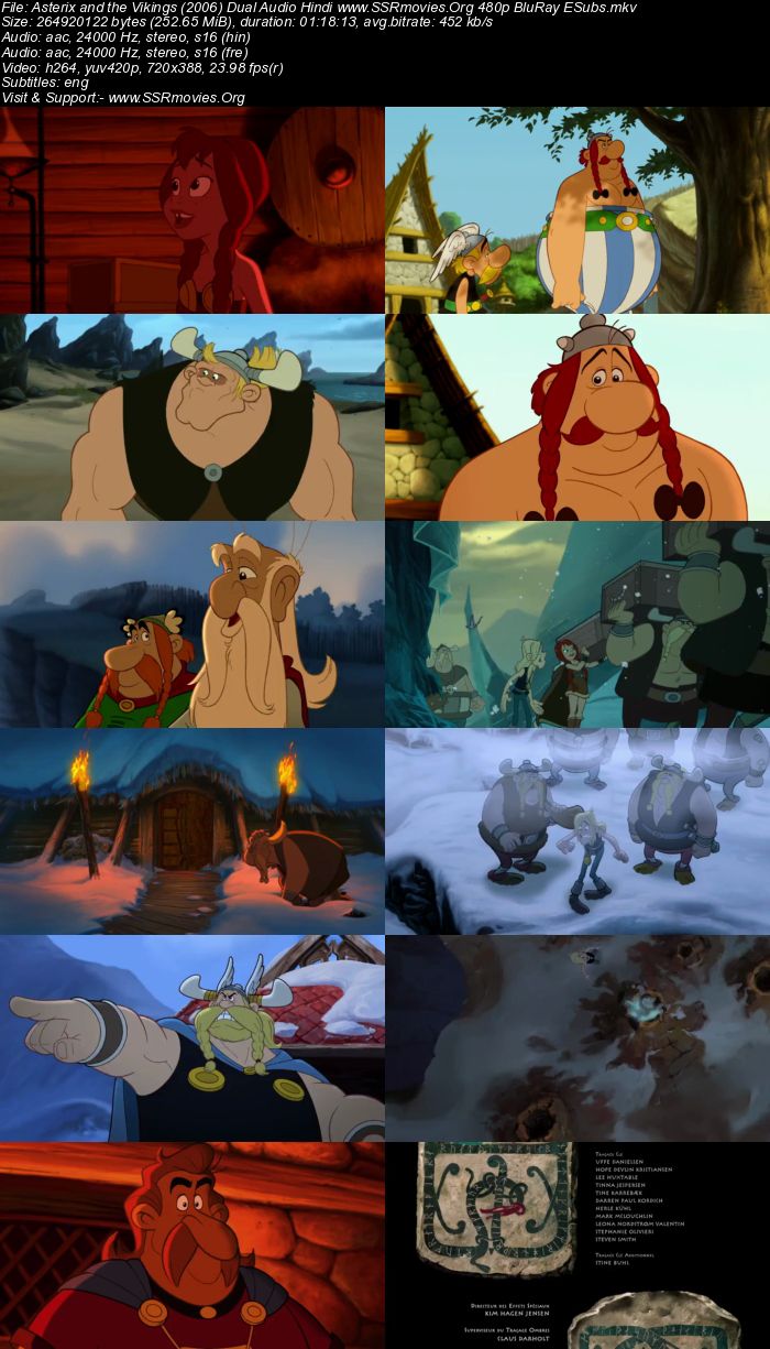 Asterix and the Vikings (2006) Dual Audio Hindi 480p BluRay