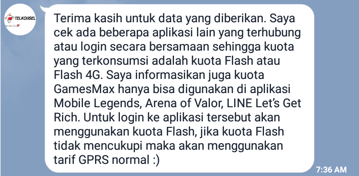 Paket Telkomsel Gamemax Adalah Penipuan