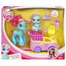My Little Pony Rainbow Dash Newborn Cuties and Moms Shopping Day with Mom G3.5 Pony