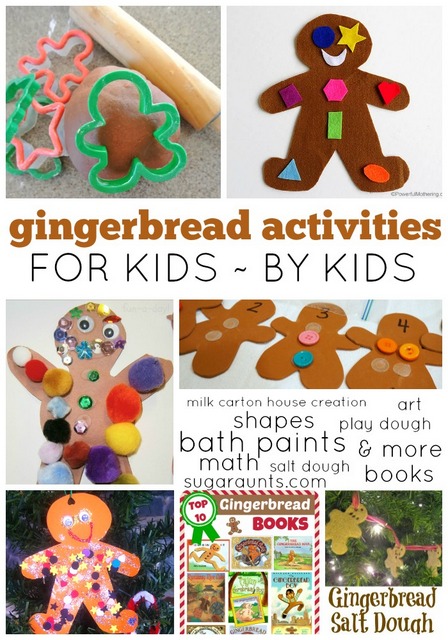 Gingerbread Christmas activities for kids and by kids Gingerbread Christmas activities for kids and by kids
