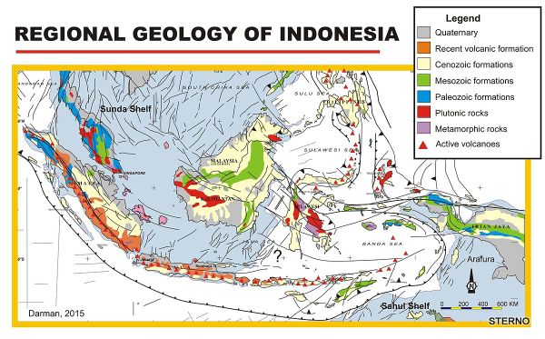 Pengaruh Letak Geologis Indonesia
