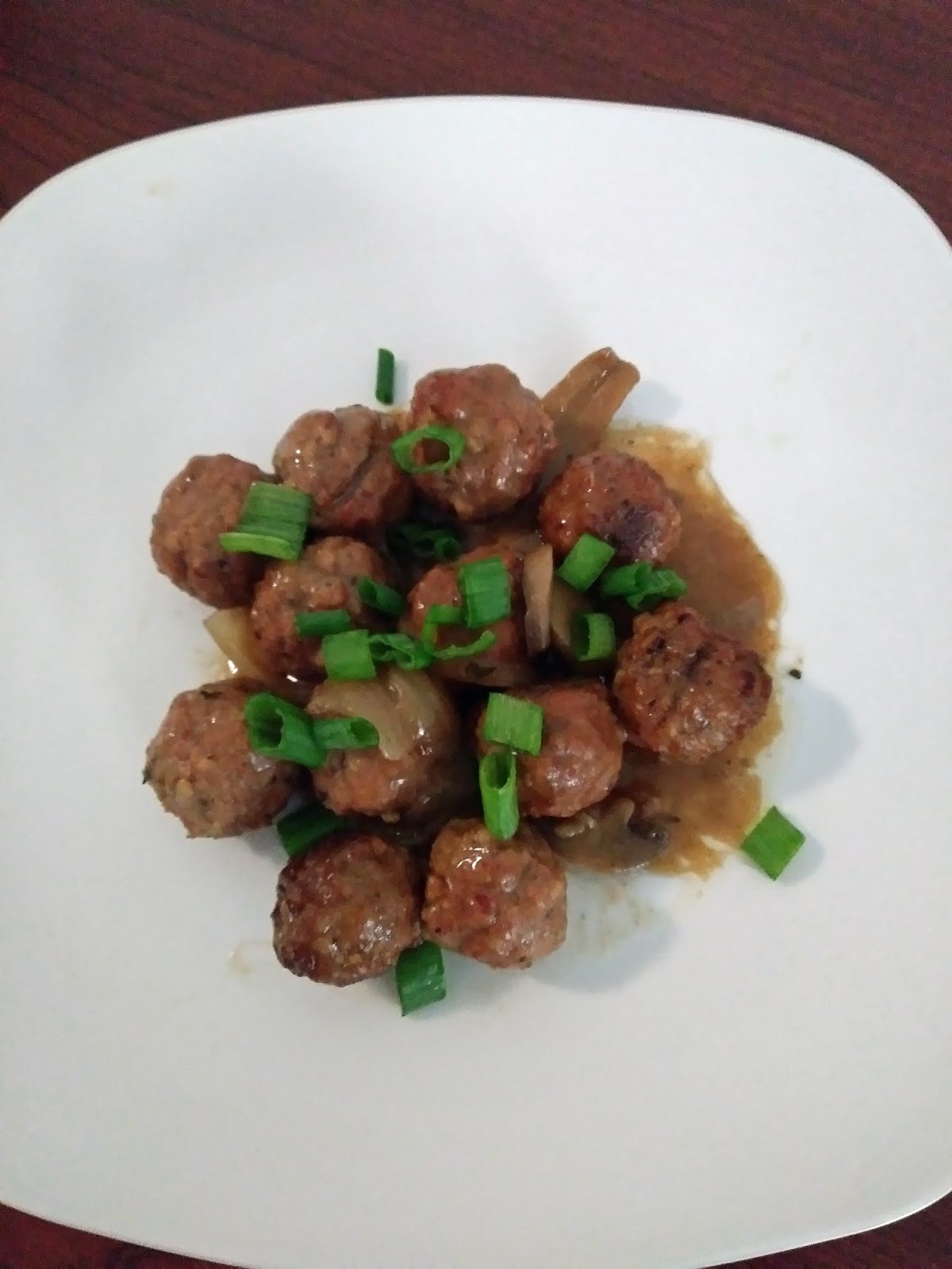 Christine's Pantry Slow Cooker Meatballs with Gravy