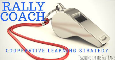 How to complete the cooperative learning structure Rally Coach successfully with your students. 