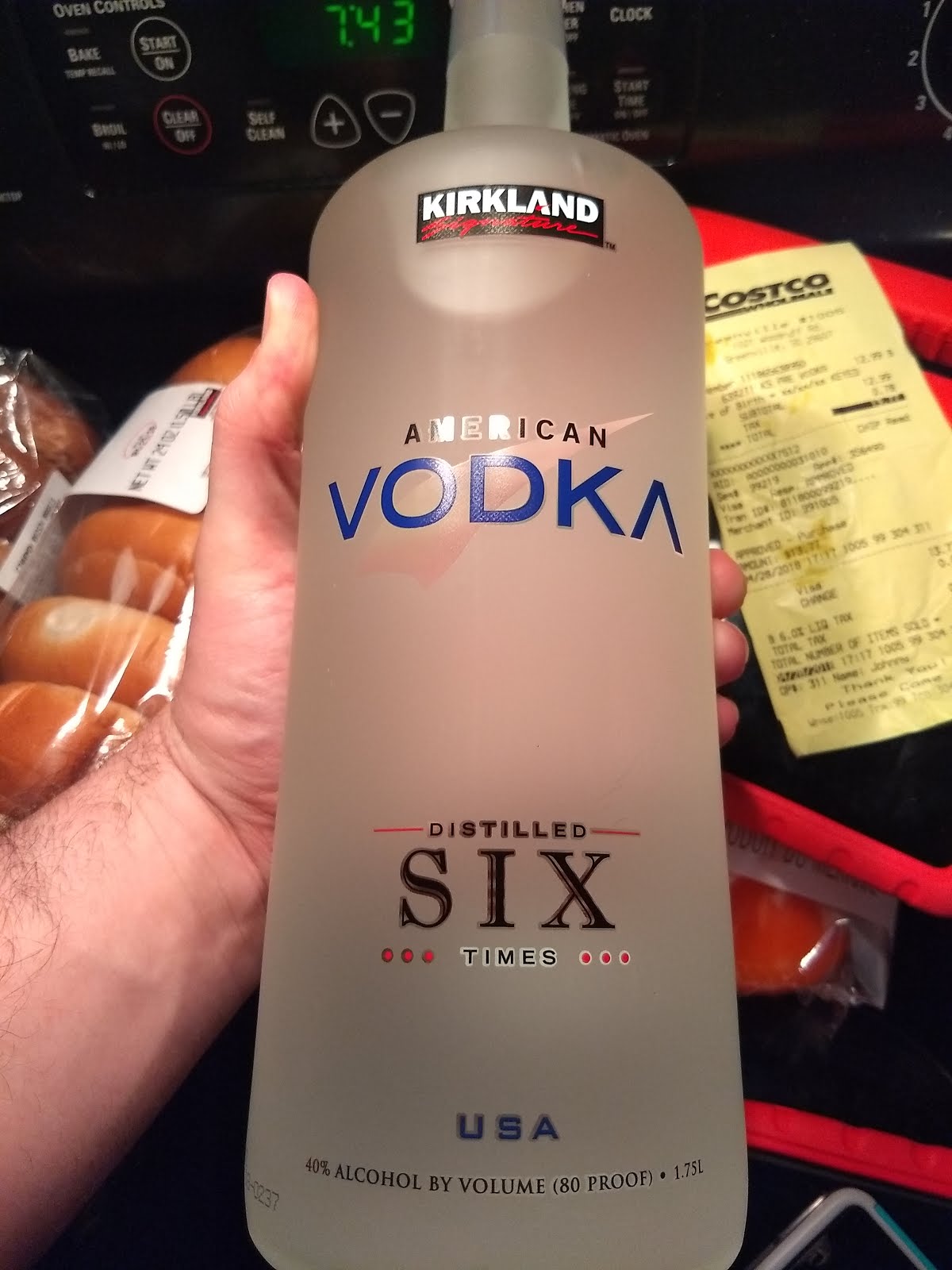Thirsty Thursday Eve Kirkland Signature American Vodka