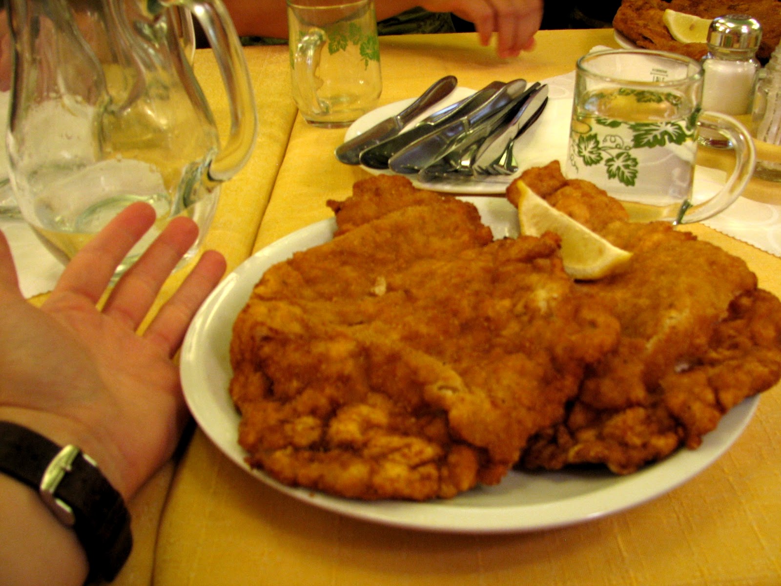 Adventure? I think this could use more salt. Wienerschnitzel? I wasn't